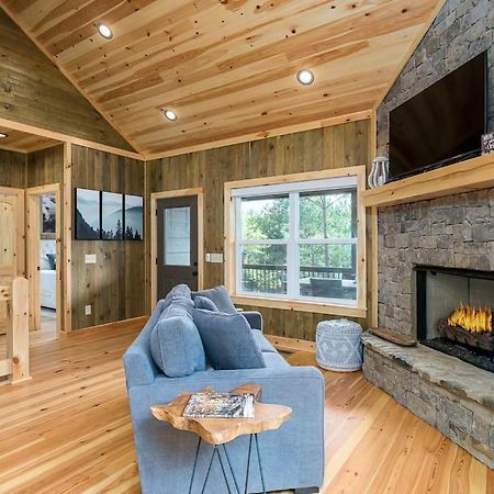 The Llaguna Lodge - New Cabin, Sleeps 10, Fire Pit, Hot Tub, In Blue Ridge , Ga エクステリア 写真